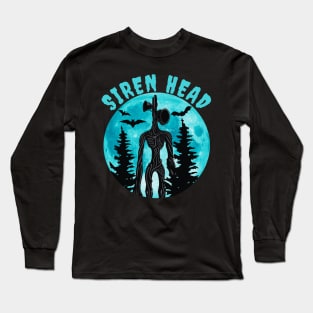 Siren Head Cryptid Long Sleeve T-Shirt